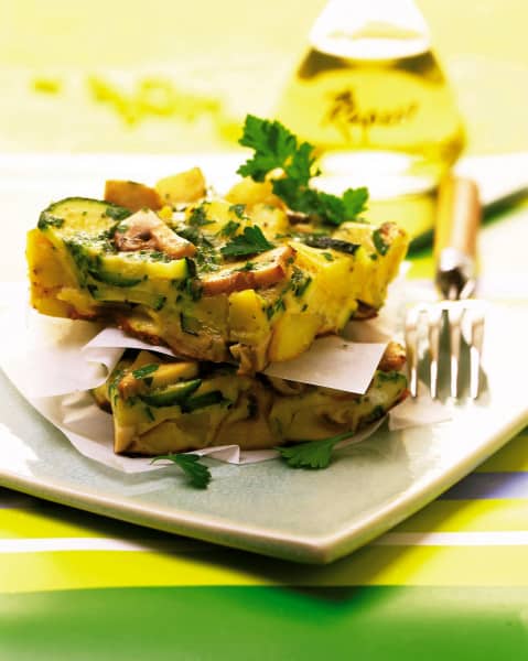 Gemüse-Kräuter-Frittata